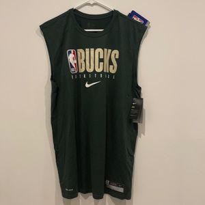 NBA Milwaukee Bucks Sleeveless Dry Fit shirt